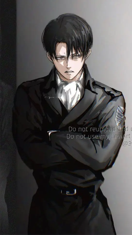 ai character: Levi ackerman!? background