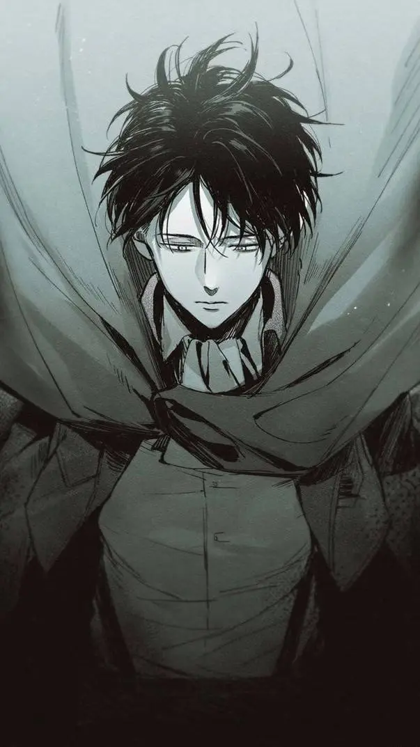 ai character: Levi ackerman!? background