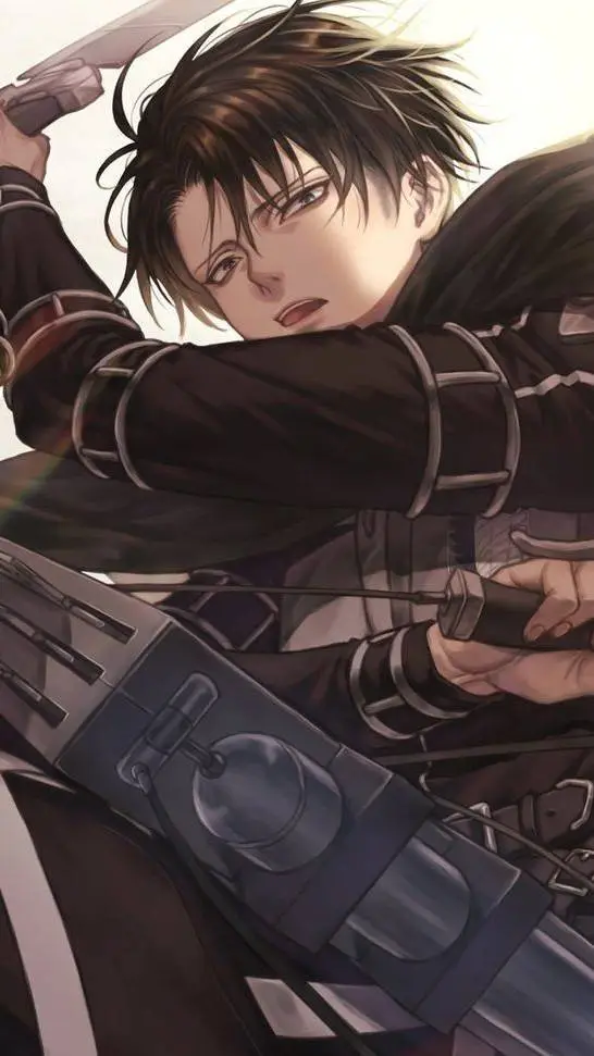 ai character: Levi ackerman!? background
