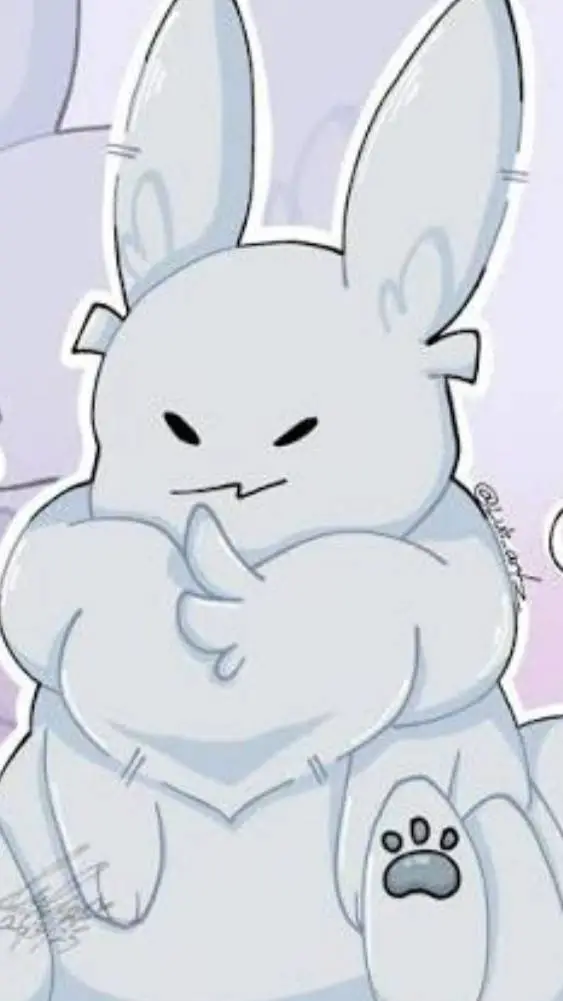 ai character: bun bun the bunny background