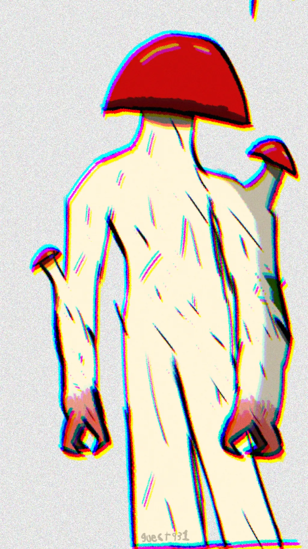 ai character: Mush-beast background