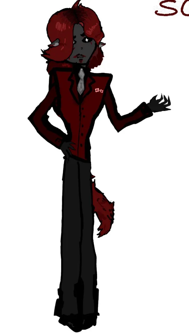 ai character: Scratch background