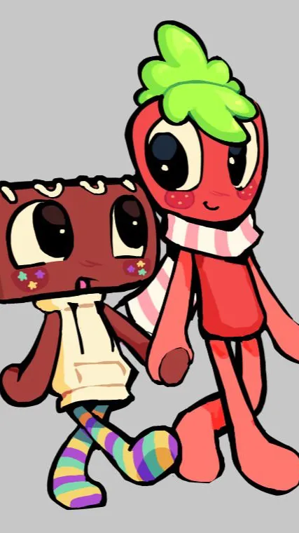 ai character: Fruitcake  background