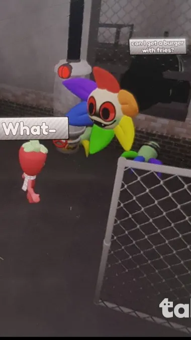 ai character: Dandy’s world  background