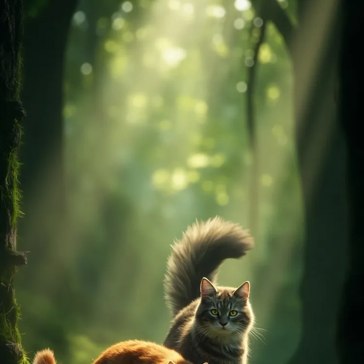 chat with ai character: Sf and brambleclaw