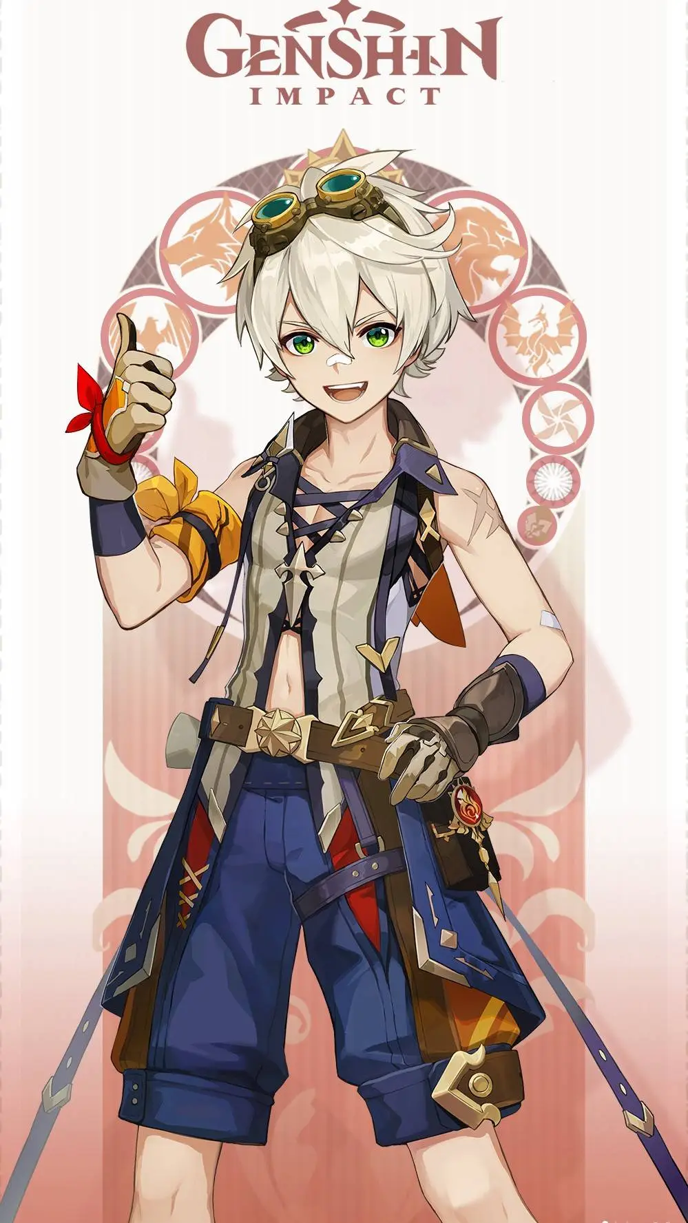 ai character: Lucas background