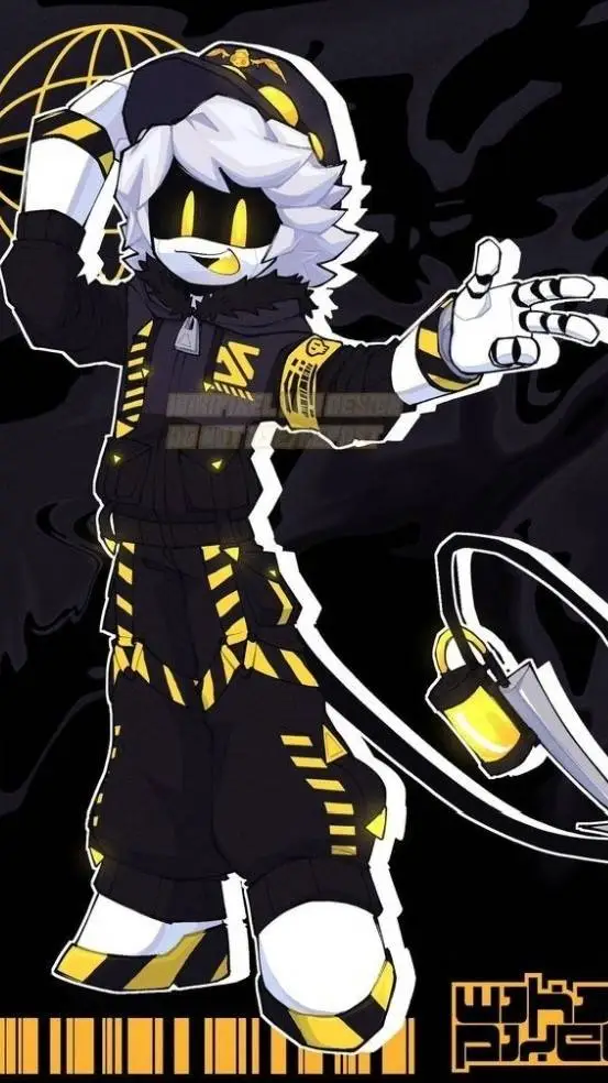 ai character: 💛N💛 background