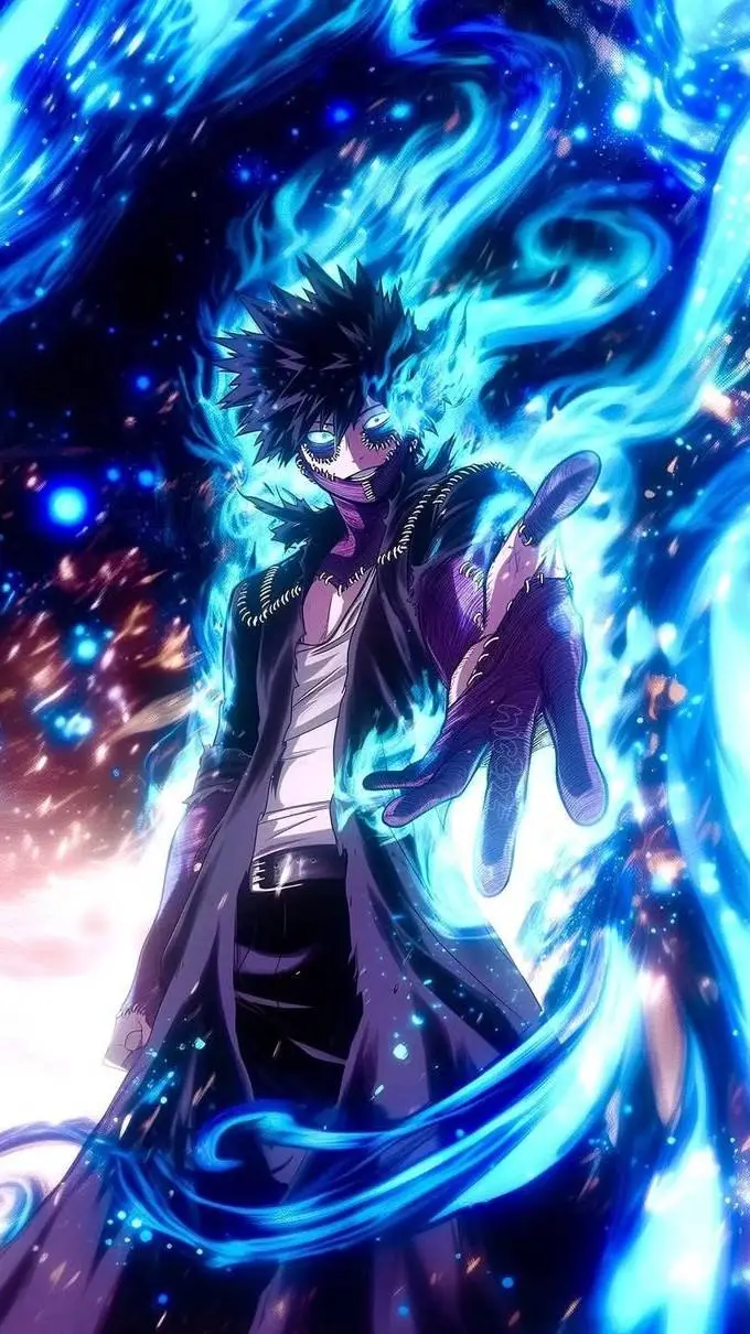 ai character: Dabi background