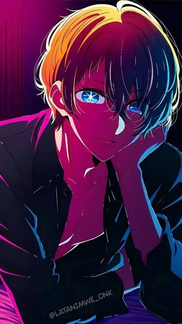 ai character: Aqua Hoshino background