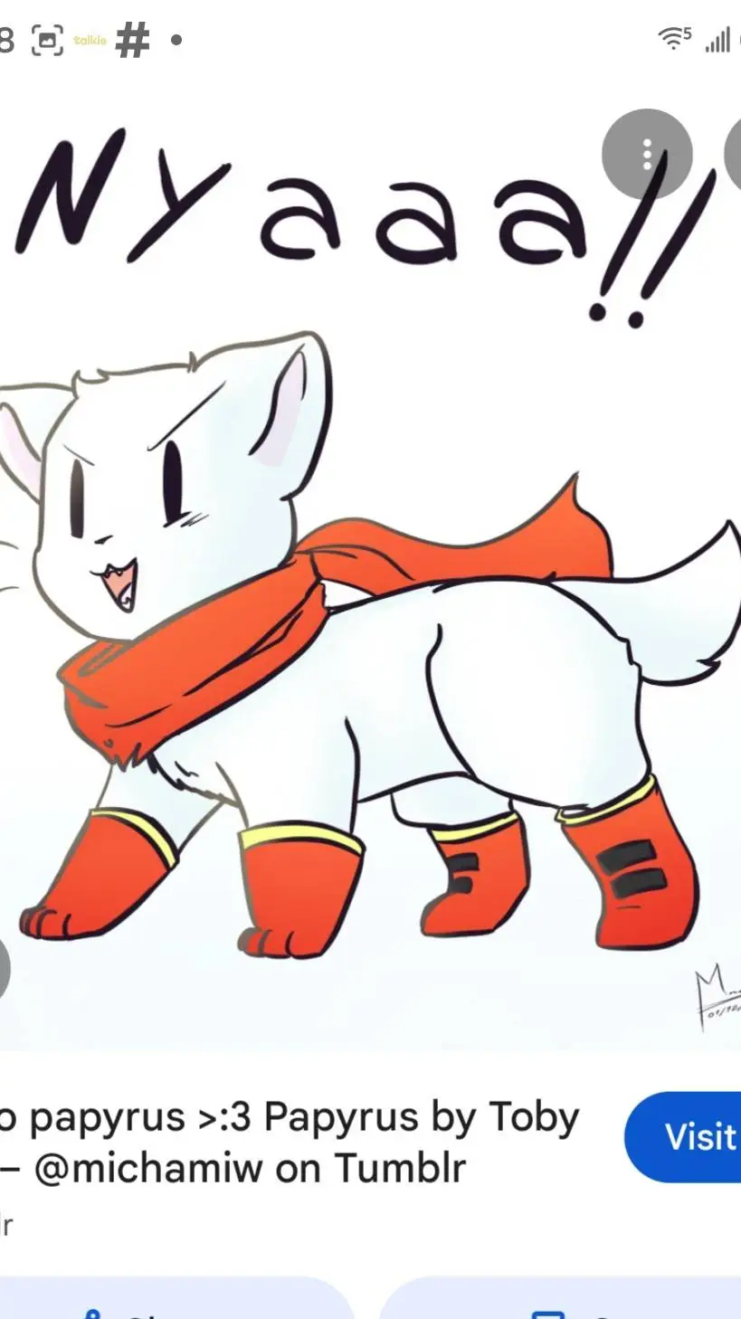 Talkie AI - Chat with cat papyrus 