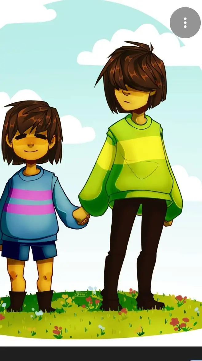ai character: frisk and kris background