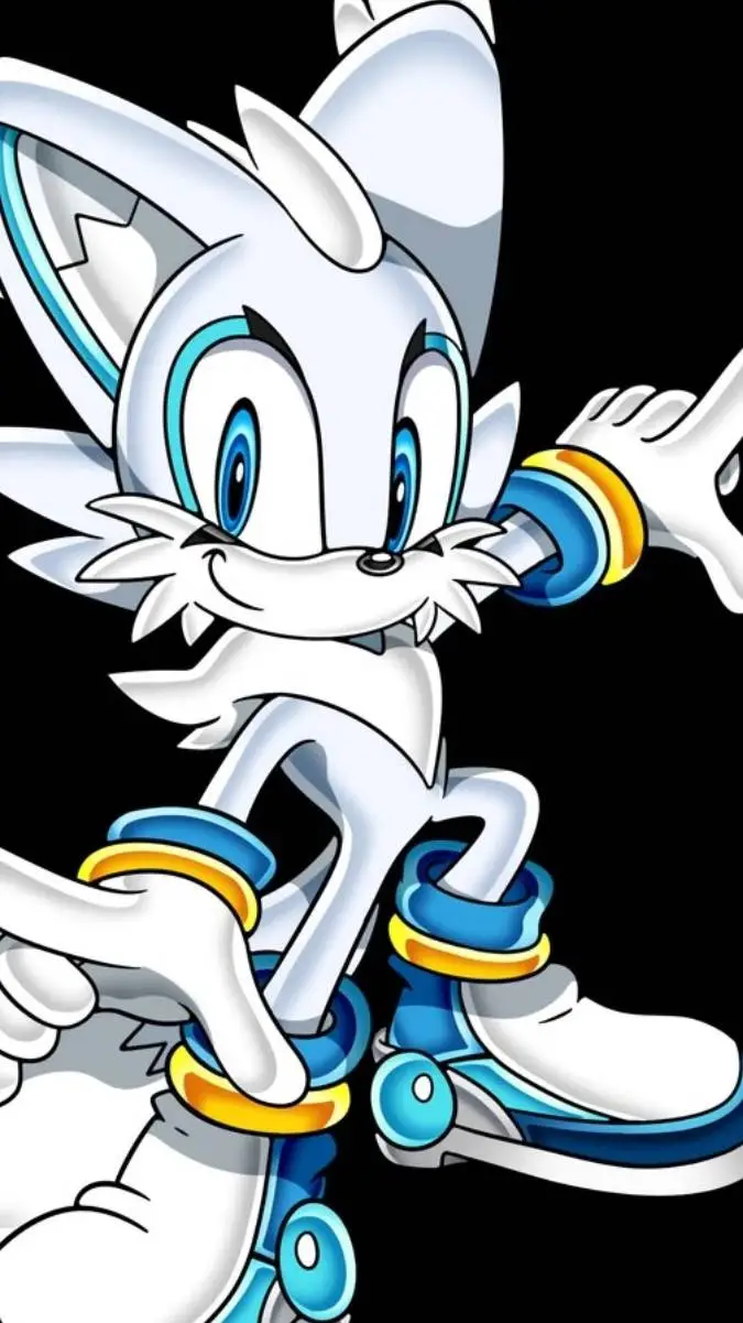 ai character: frosty arctic fox  background