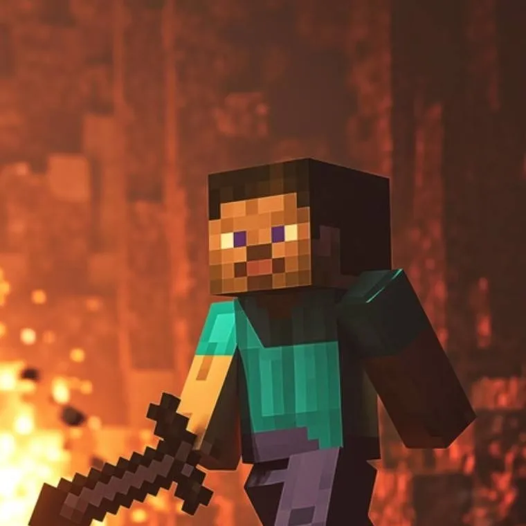 chat with ai character: Steve world