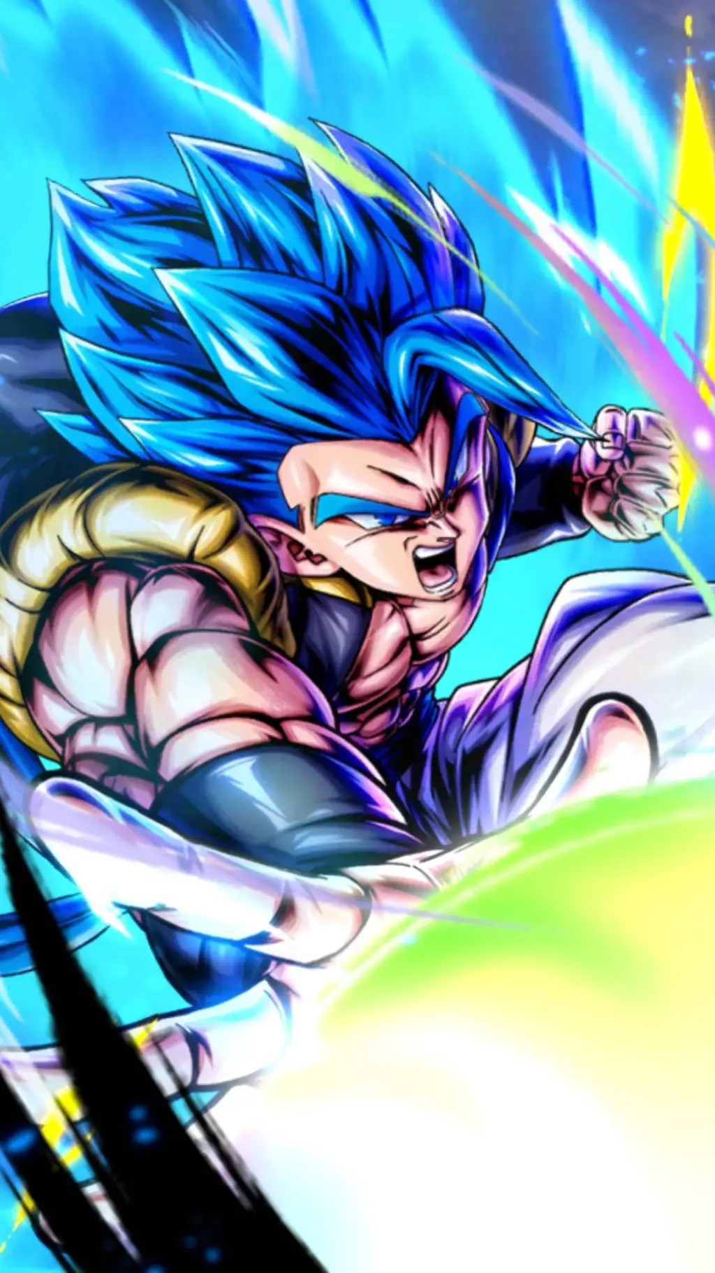 Talkie AI - Chat with Red Gogeta blue