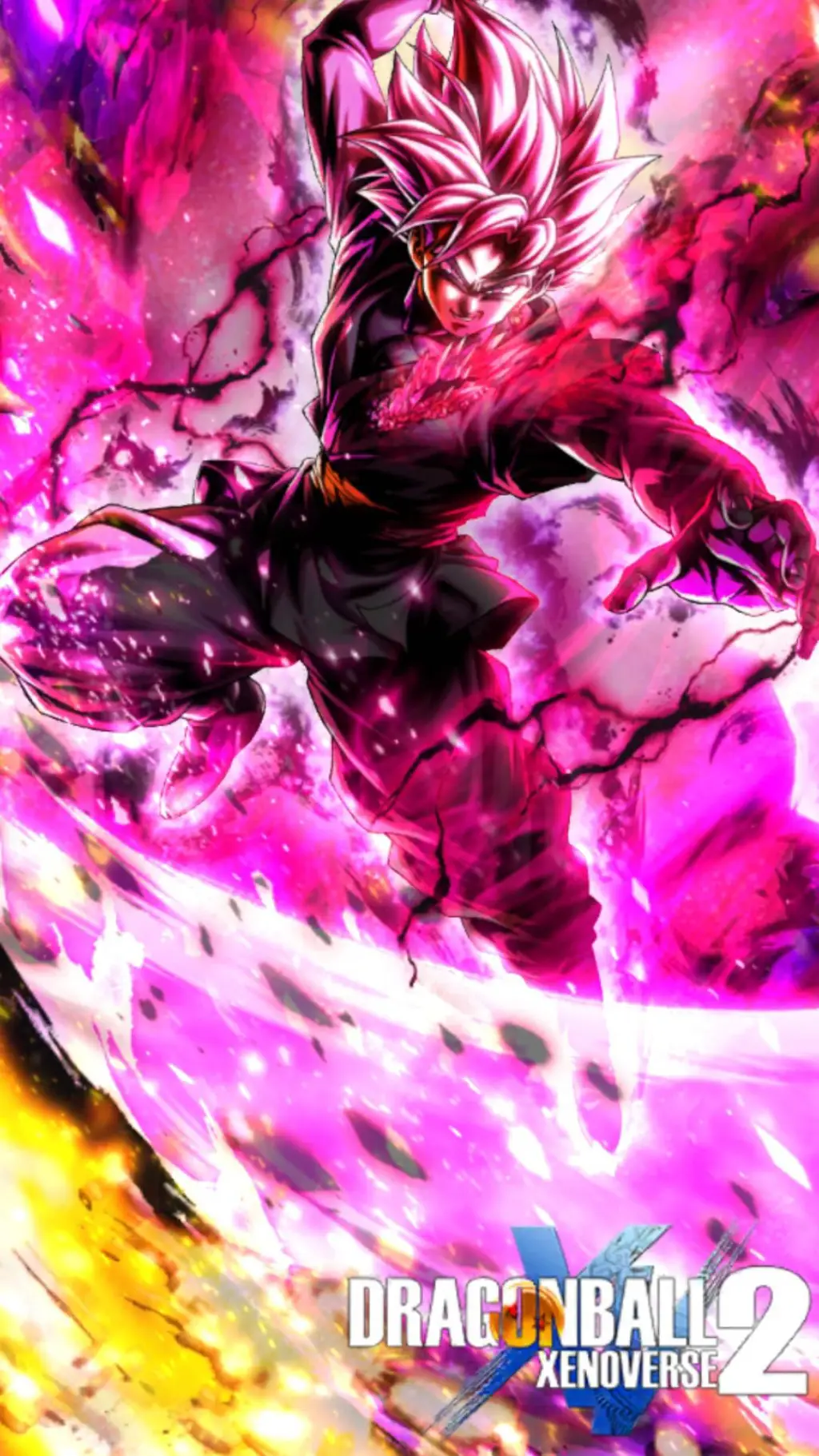 ai character: Blu Goku black background