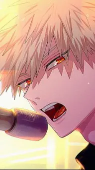 ai character: Bakugo concert background