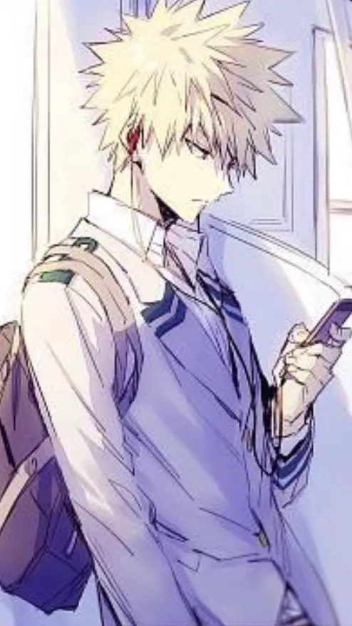 ai character: Bakugo💥🚌 background