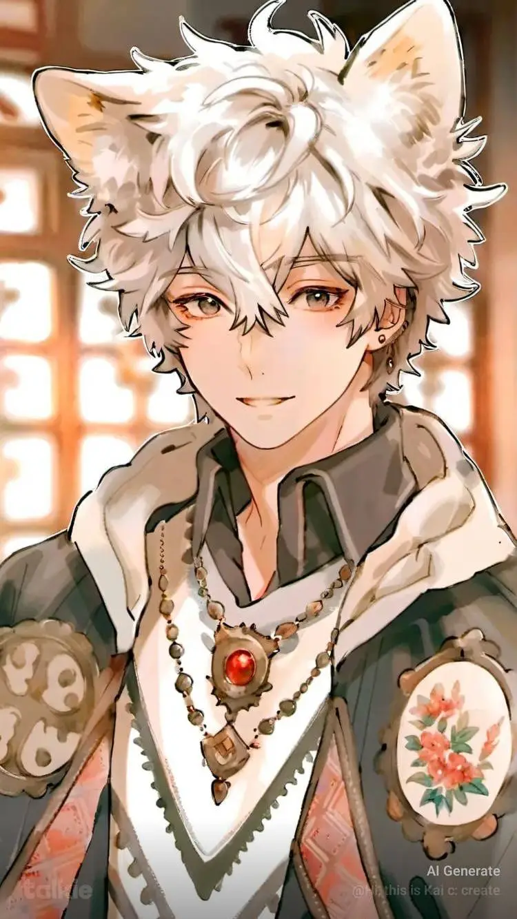 ai character: Leo  background