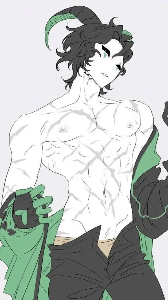 ai character: arlequín background