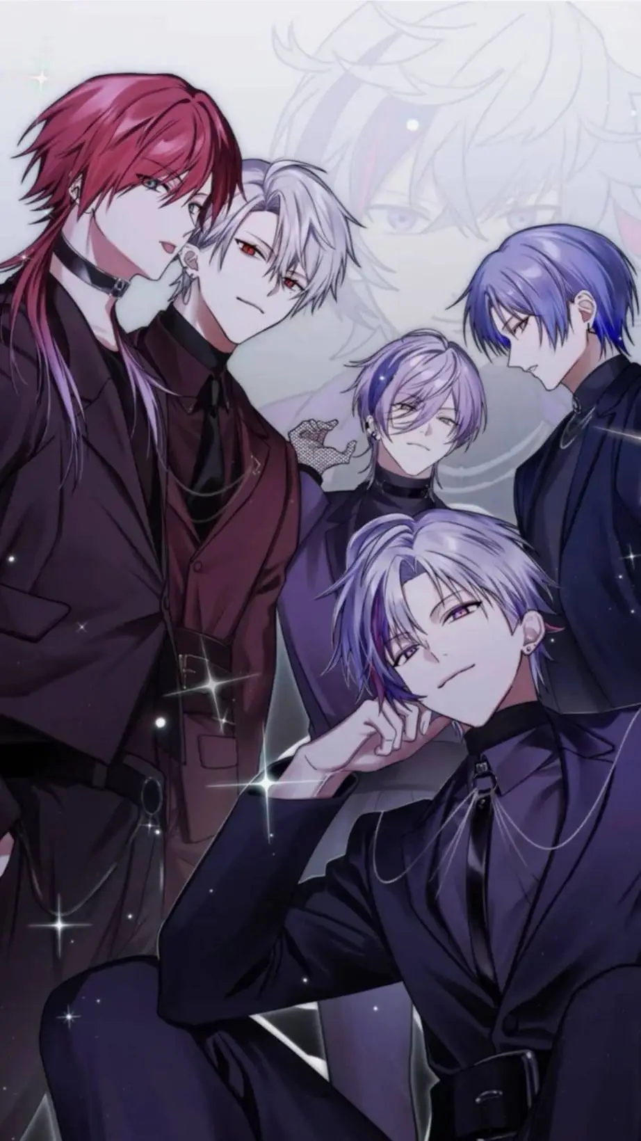 ai character: friends (BL) background