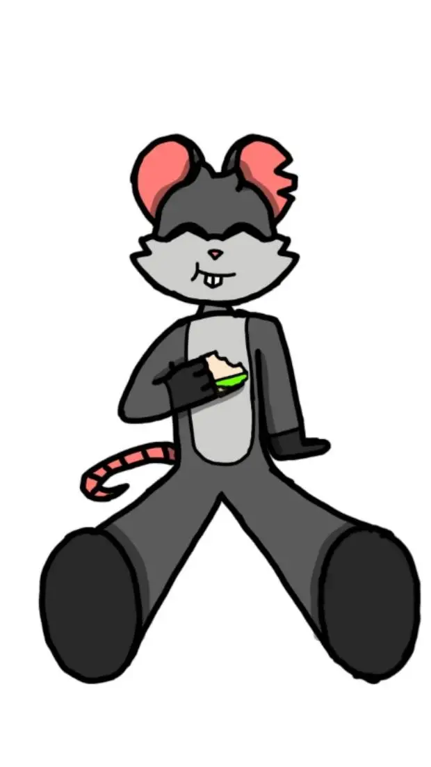 ai character: 🐭🩶🤍touille🤍🩶🐭 background