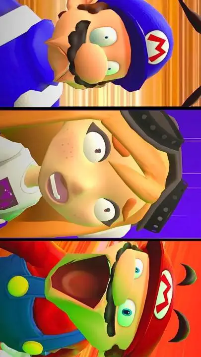 ai character: pelea de jefe,smg4 background