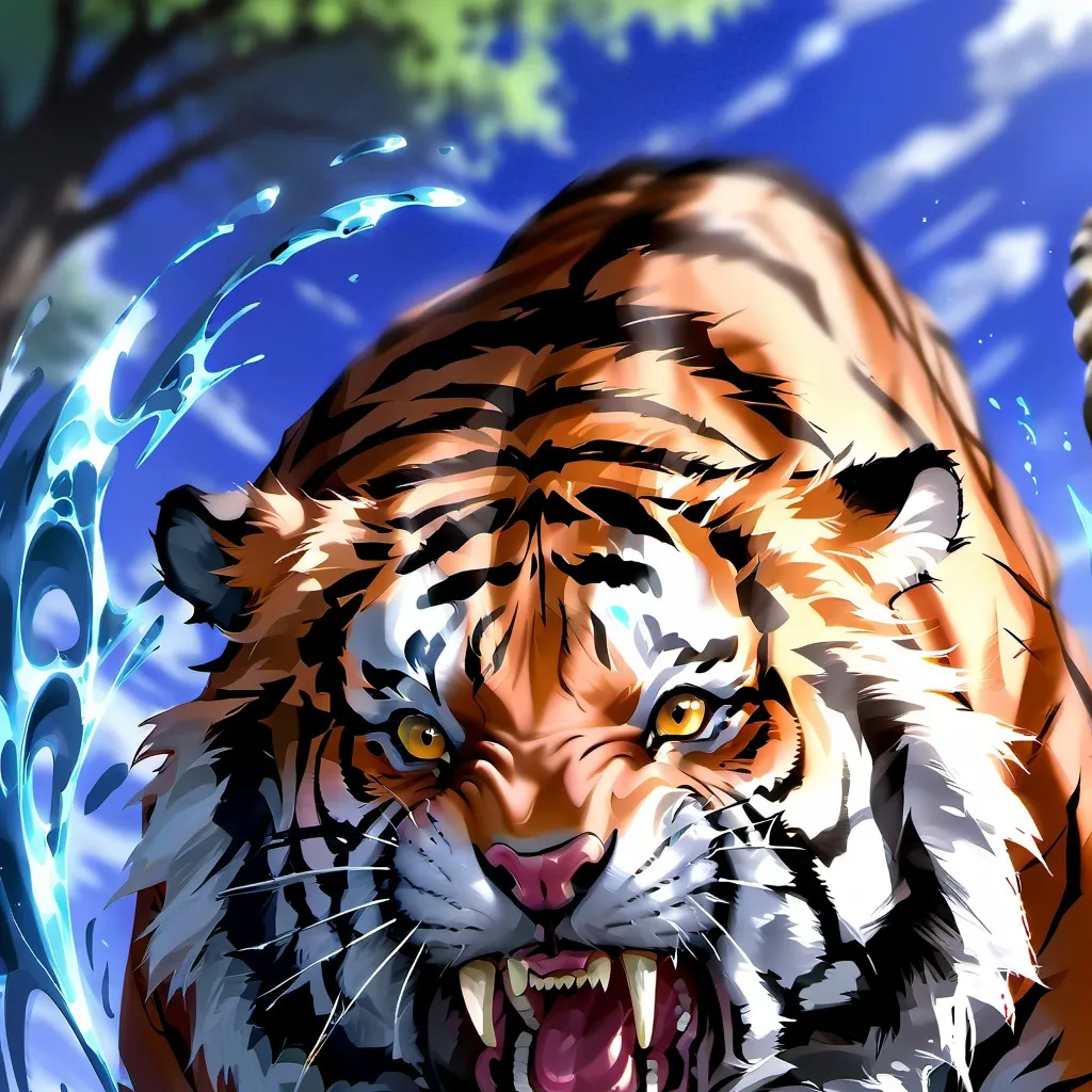 chat with ai character: tigre