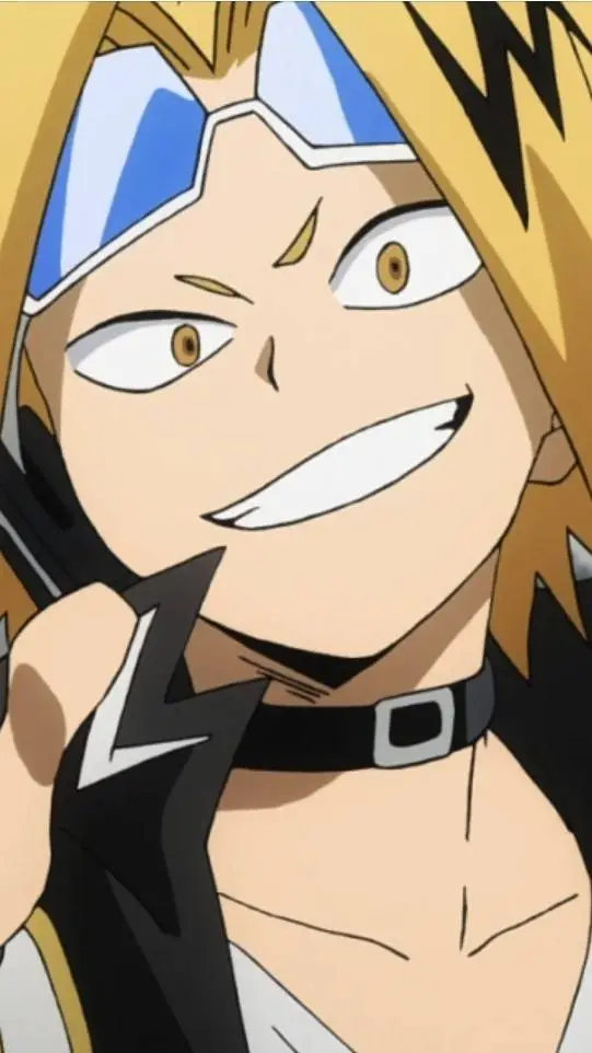 ai character: Denki Kaminari background