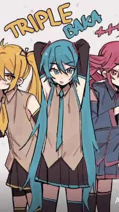 ai character: hatsun miku background