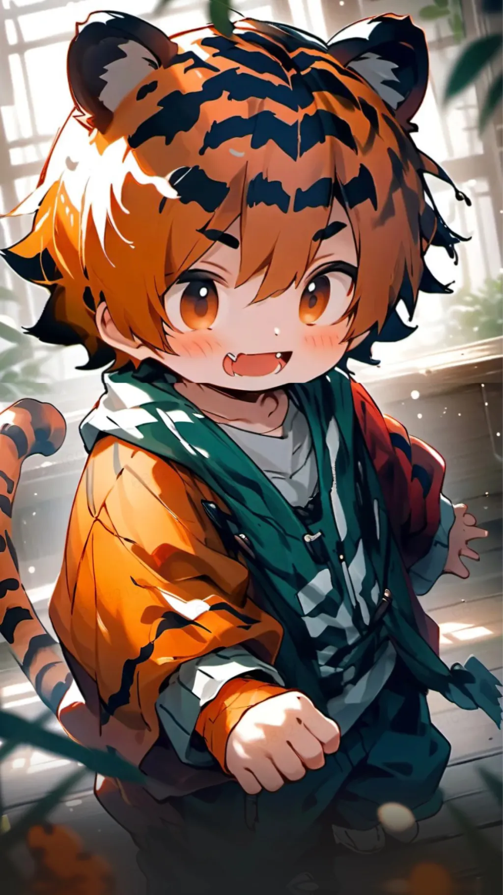 Talkie AI - Chat with Tiger baby (boy)