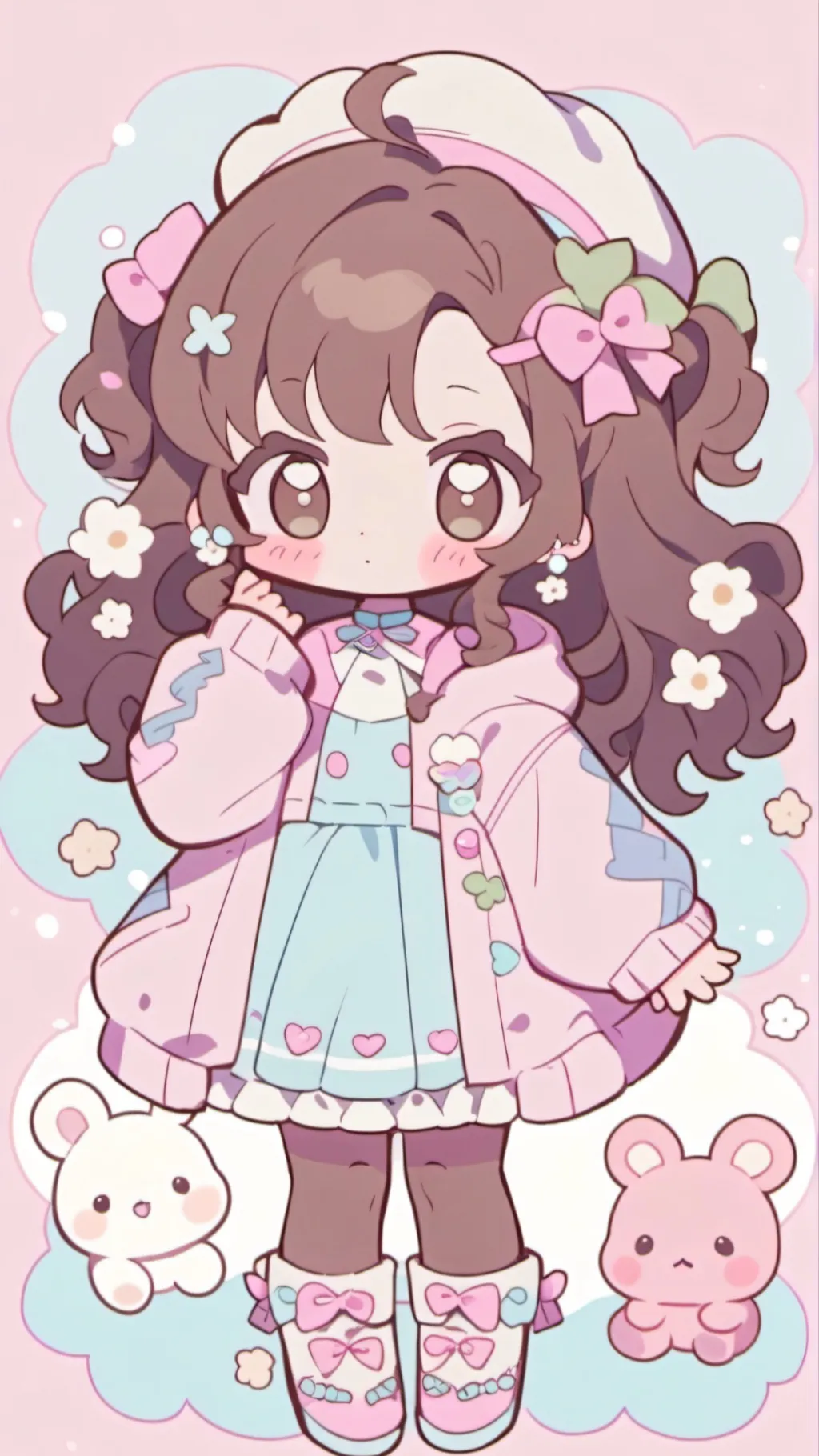 Talkie AI - Chat with Curly haired baby