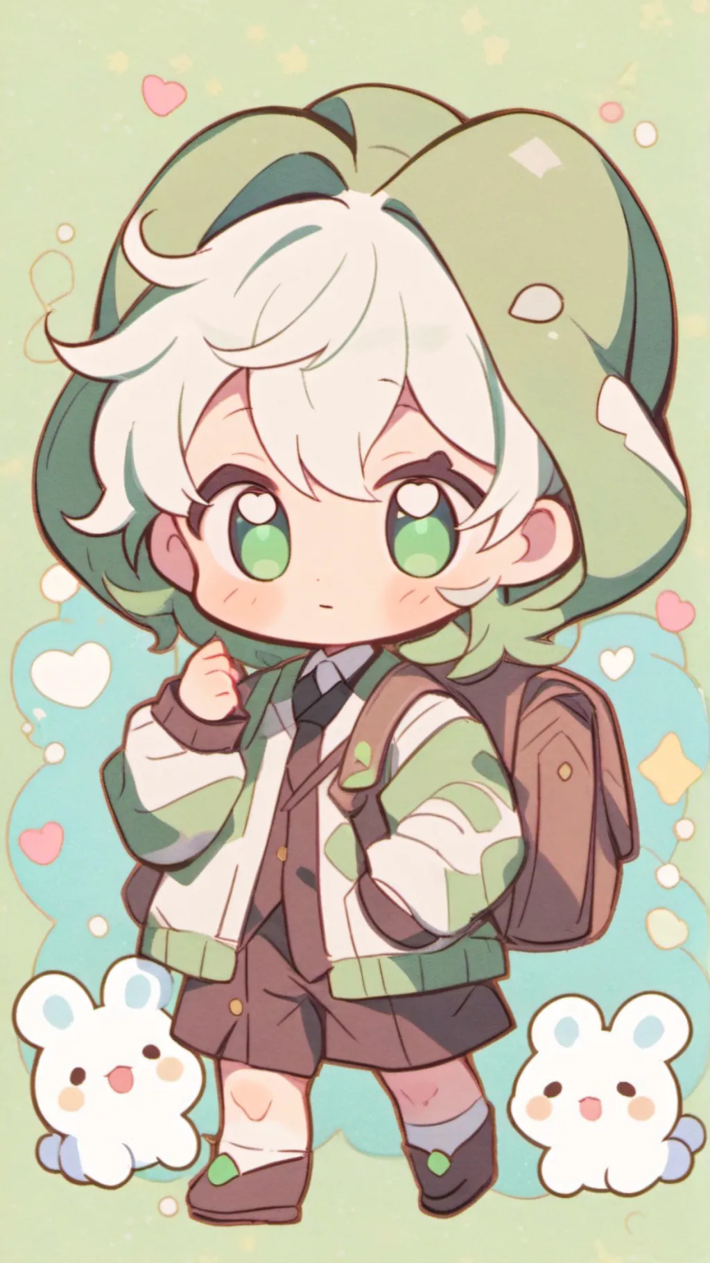 ai character: You’re a baby background