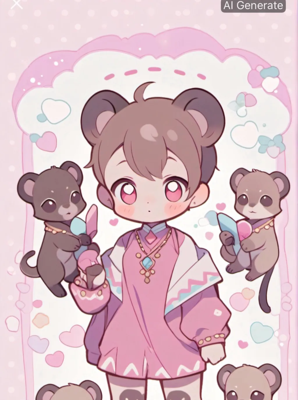 chat with ai character: Fossa Babies