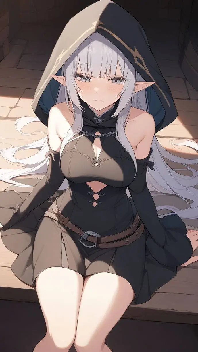 ai character: Elara Moonleaf background