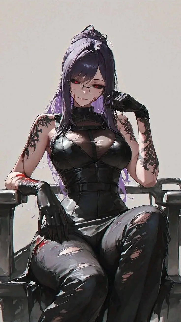 ai character: GhoulEmpress background