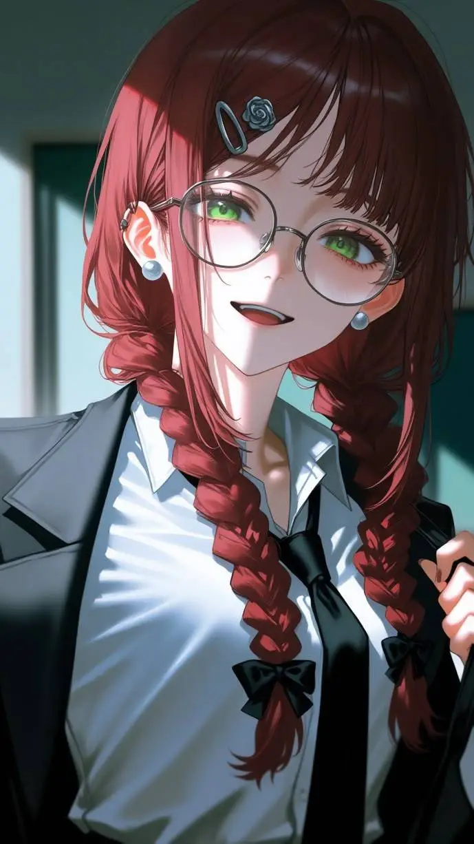 ai character: Reina Kuroda  background