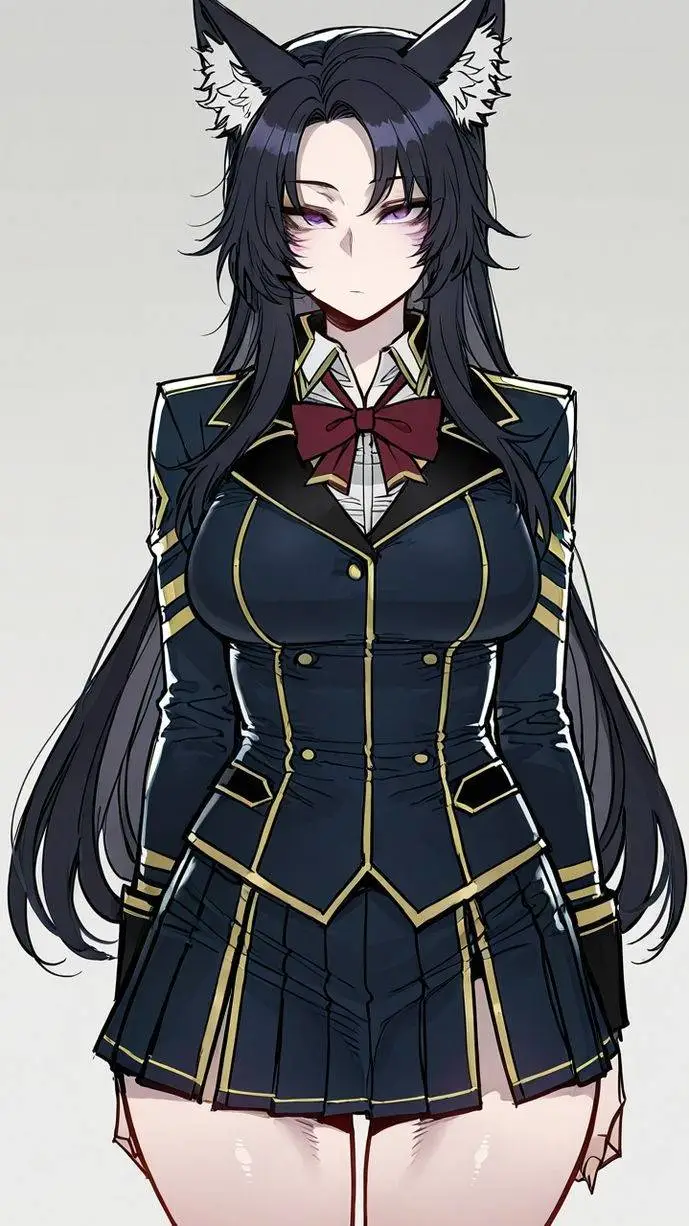 ai character: Lyra Moonfang background