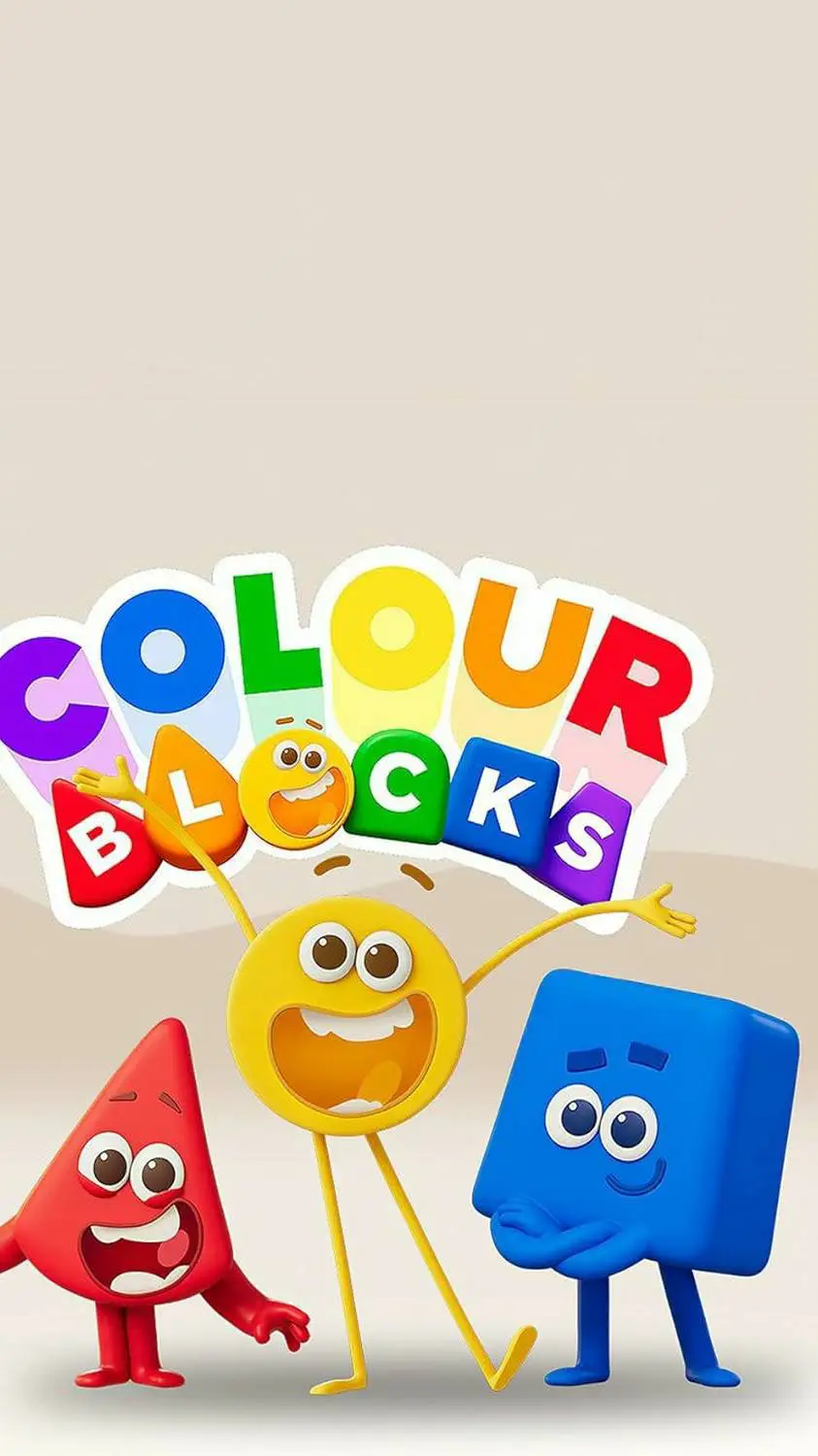 ai character: Colourblocks background