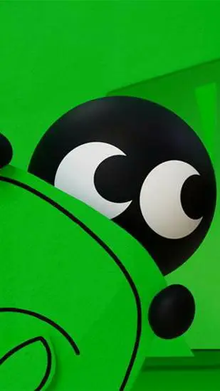 ai character: Colourblock shades background