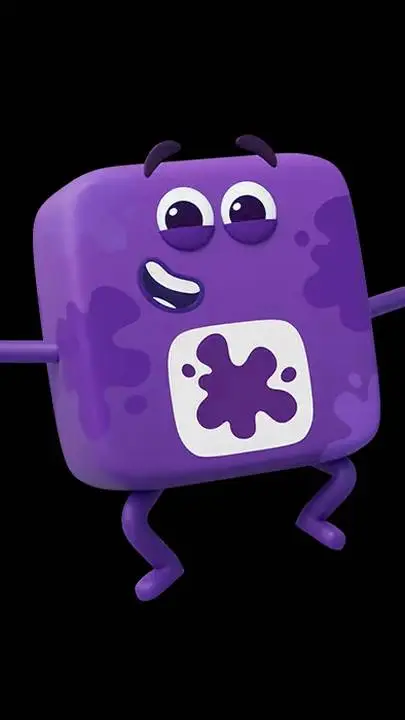 ai character: Splat background
