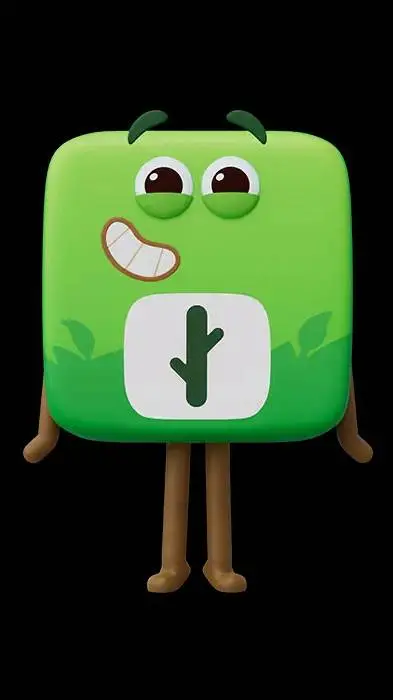 ai character: Grow Stem background