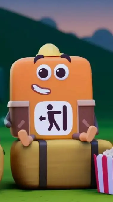 ai character: Pull background