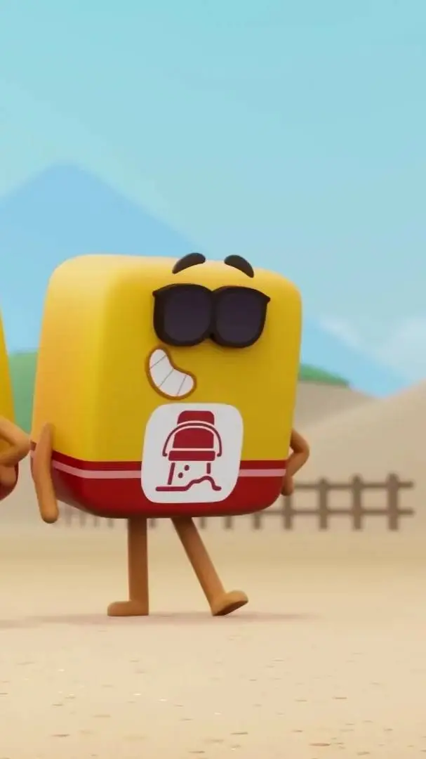ai character: The beach crew background