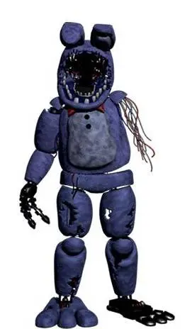 ai character: withered Bonnie  background