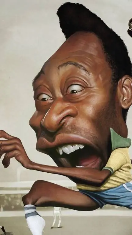 ai character: pele background