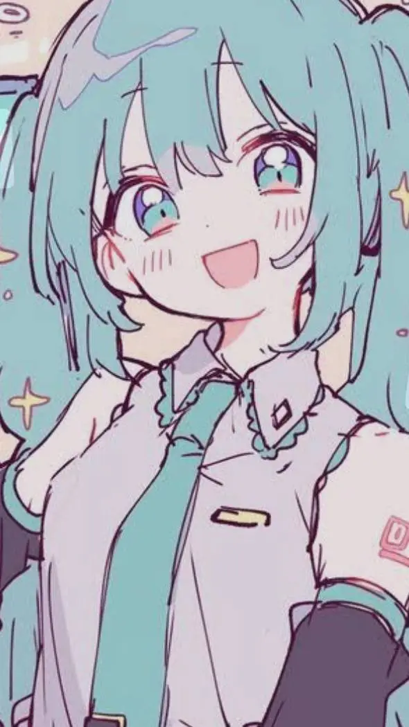 ai character: Hatsune miku background