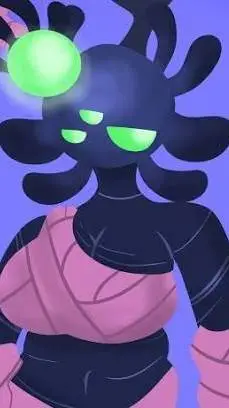 ai character: pentumbra mujer background