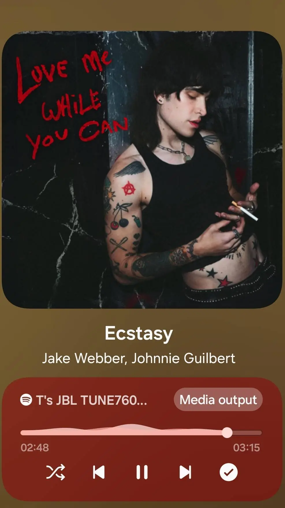 ai character: jake webber background