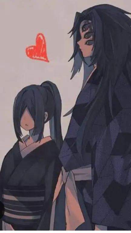 ai character: Kokunaki 🖤 background