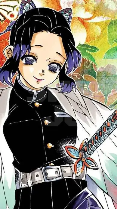 ai character: shinobu kocho  background